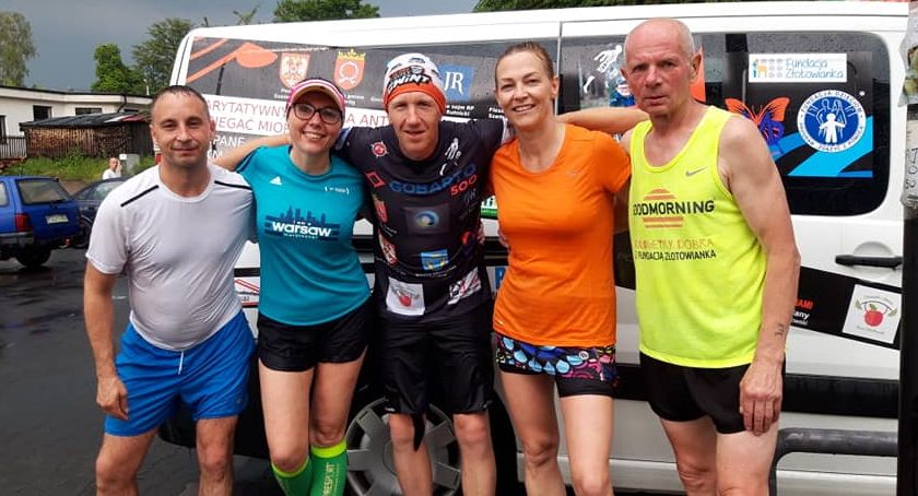 Złotowianie pobiegli z Radkiem – dla Antka