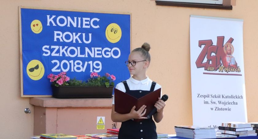 Zakończenie roku szkolnego w Zespole Szkół Katolickich w Złotowie