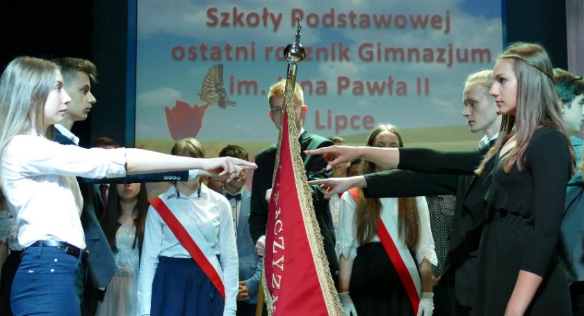 Uroczyste pożegnanie absolwentów w Lipce