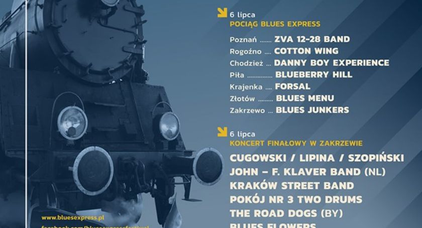 Rozkład jazdy Blues Express 2019