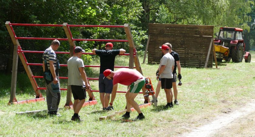 Przygotowania do Rage Run 2019 w Łąkie