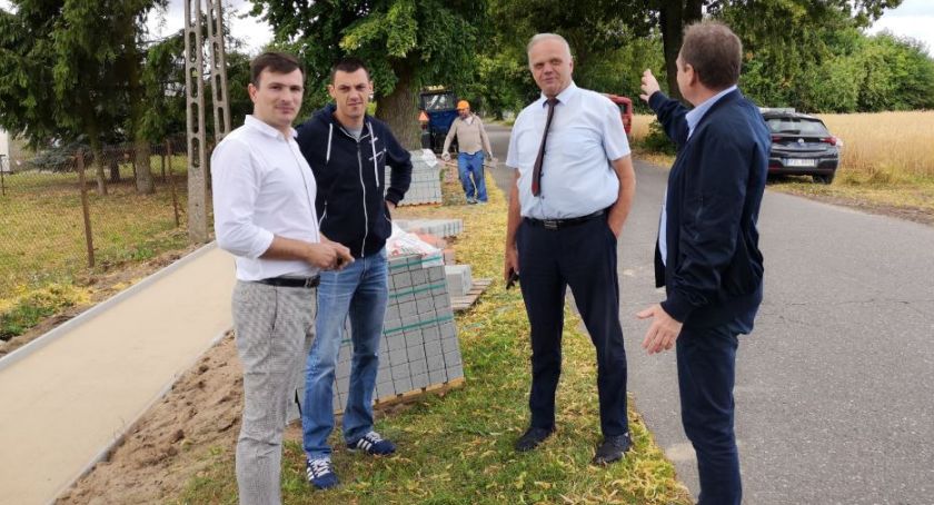 Gmina Zakrzewo. Robocza wizyta w terenie