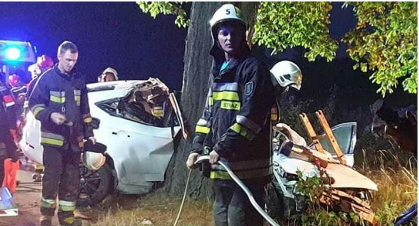 Wypadek na trasie Lipka - Czyżkowo