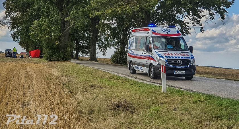 Tragiczny wypadek na drodze wojewódzkiej w pobliżu Podróżnej