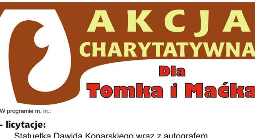 Akcja charytatywna dla Tomka i Maćka 