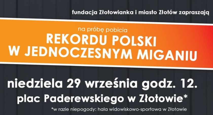 Próba pobicia rekordu Polski w jednoczesnym miganiu 