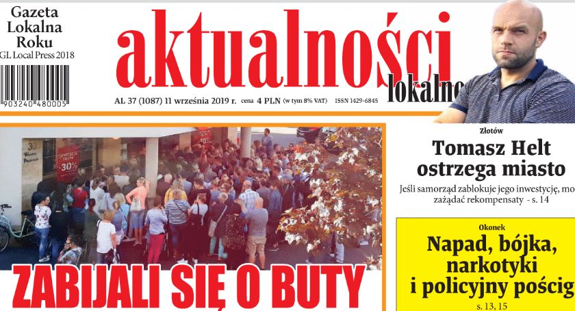 Najnowszy numer Aktualności Lokalnych od środy w sklepach