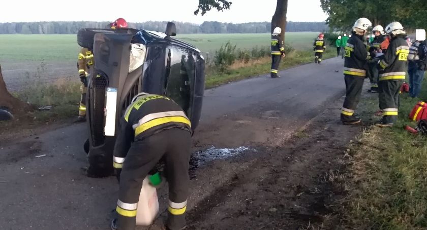 Kolizja na trasie Buntowo - Krajenka