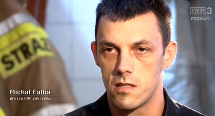 Żukiem w ogień - strażacy z OSP Zakrzewo w TVP3 Poznań