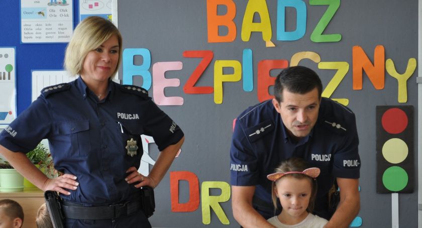 Policjanci odwiedzili najmłodszych 