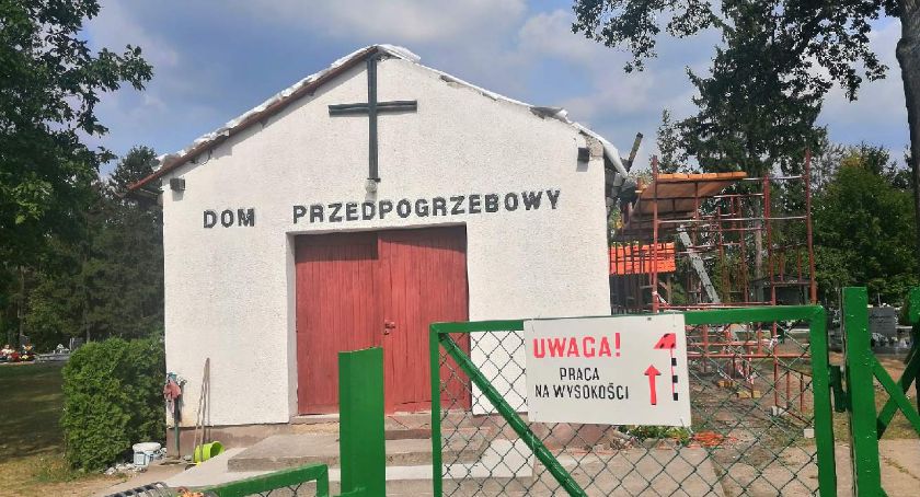 Dom przedpogrzebowy w Skórce odremontowany