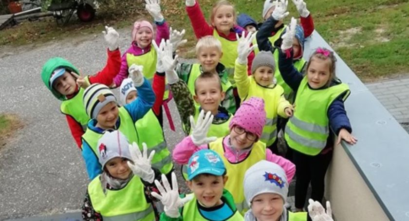 Przedszkolaki posprzątały świat