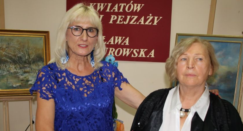 Wernisaż wystawy Wiesławy Kurowskiej
