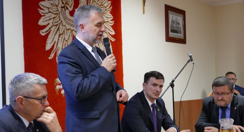 Marszałek Marek Woźniak w Zakrzewie