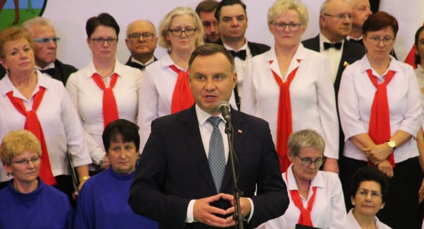 Prezydent Andrzej Duda spotkał się z mieszkańcami powiatu