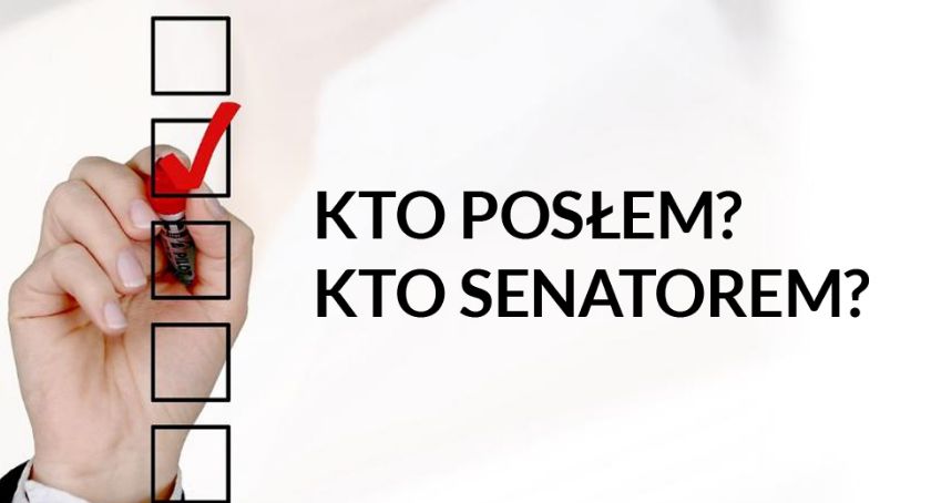 Wiemy, kto został posłem, a kto senatorem
