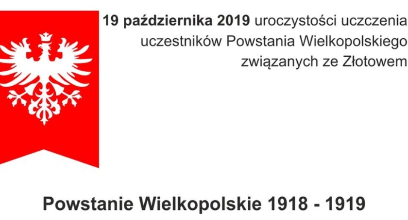 Uroczystości upamiętnienia uczestników Powstania Wielkopolskiego w Złotowie