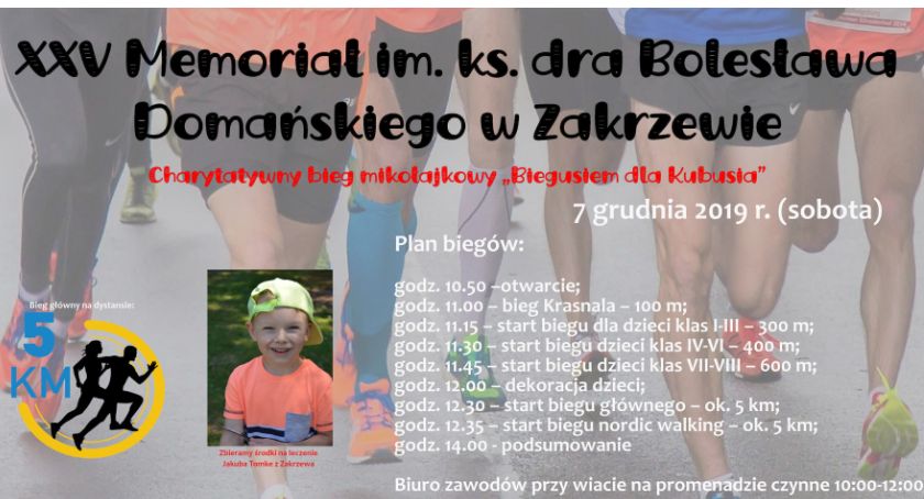 Zapraszamy na bieg do Zakrzewa