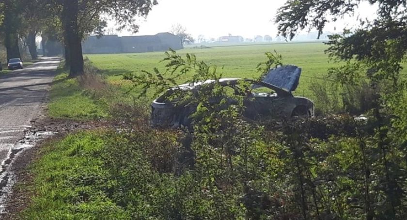 Pożar samochodu