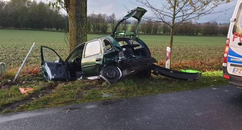 Zderzenie dwóch osobówek