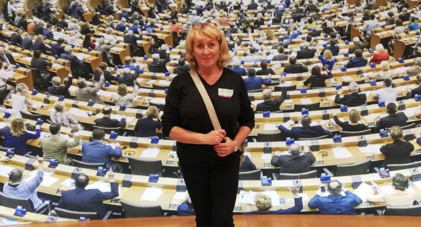 Katarzyna Józefowska na Kongresie Kobiet w Brukseli