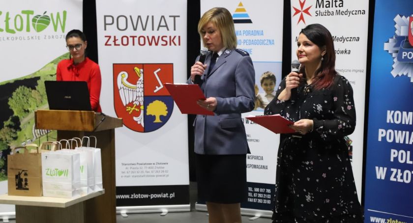 Multimedialny konkurs profilaktyczny w Złotowie