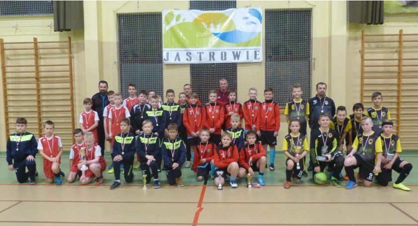 Turniej halowej piłki nożnej w Jastrowiu