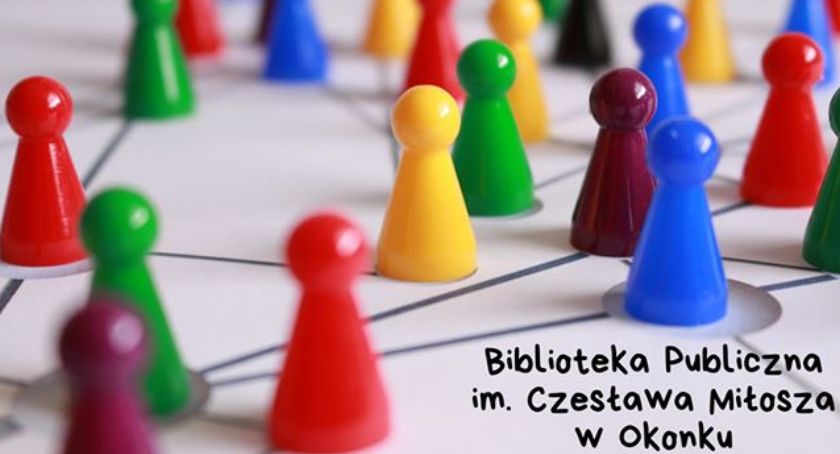 Wieczór z grami planszowymi w Bibliotece Publicznej w Okonku