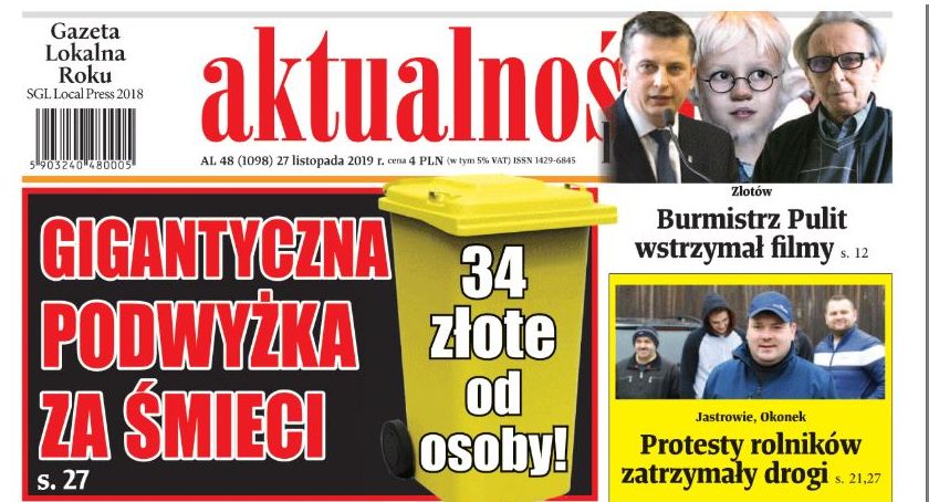 Nowy numer Aktualności Lokalnych już od dzisiaj w sprzedaży