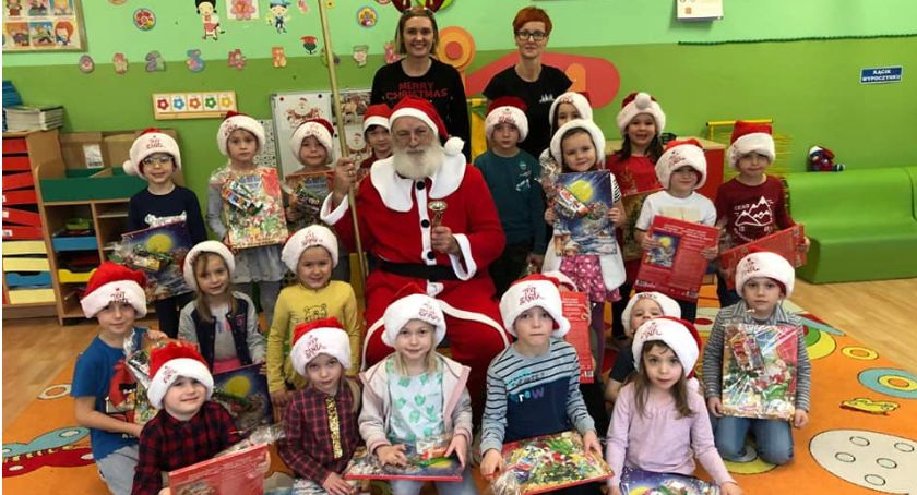 Święty Mikołaj w Przedszkolu nr 3 w Złotowie