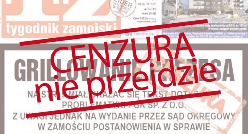 CENZURA NIE PRZEJDZIE!