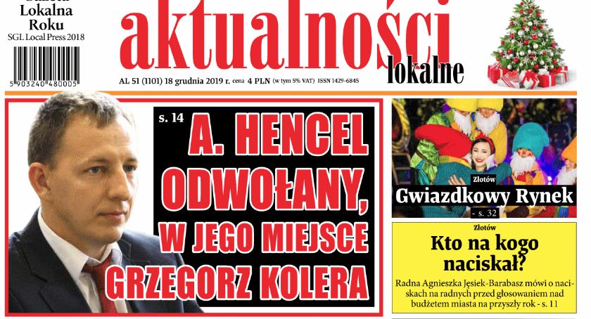 Ostatnie w tym roku „Aktualności Lokalne” już gotowe