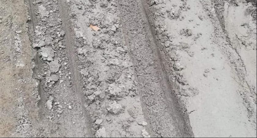 Kto zniszczył drogę? 