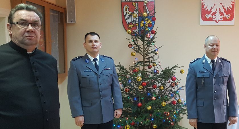 Spotkanie wigilijne w Komendzie Powiatowej Policji w Złotowie