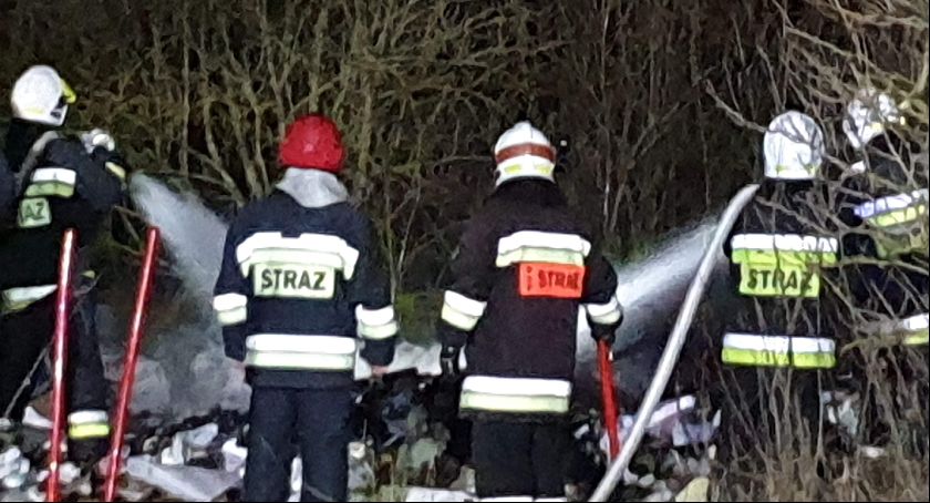 Pożar w Batorówku 