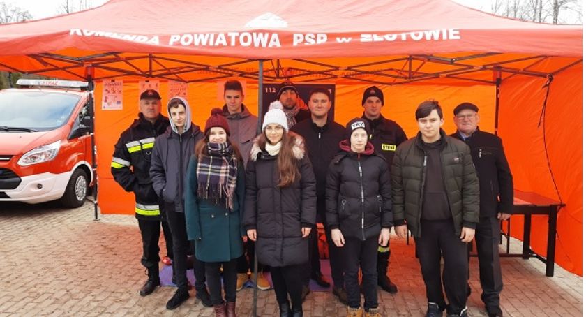 Prewencyjnie w czasie Złotego Biegu w Złotowie
