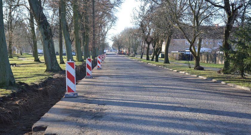 Trwa przebudowa ulicy Dworcowej