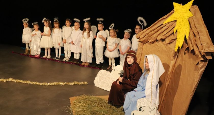Jasełka na Dzień Babci i Dziadka w Przedszkolu Katolickim 