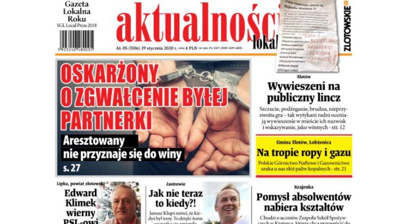 Nowy numer Aktualności Lokalnych od środy w sprzedaży