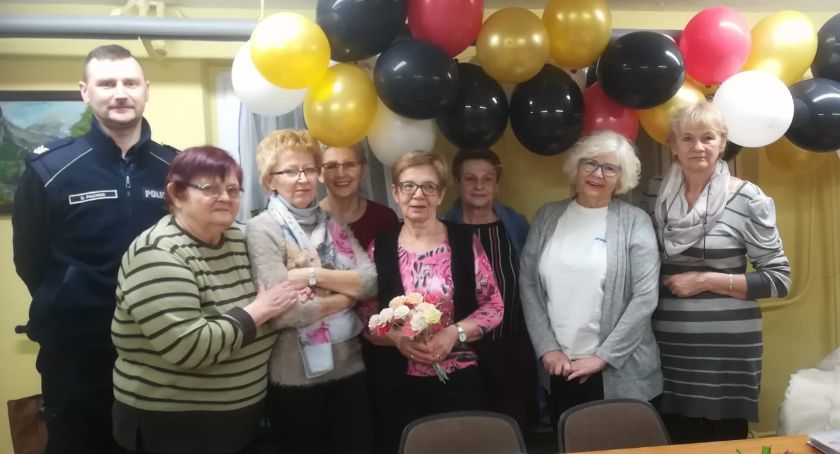 Spotkanie policjantów z seniorami w Złotowie