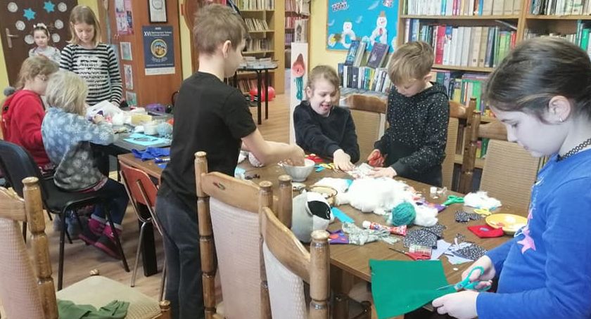 Feriada z biblioteką w Zakrzewie zakończona 