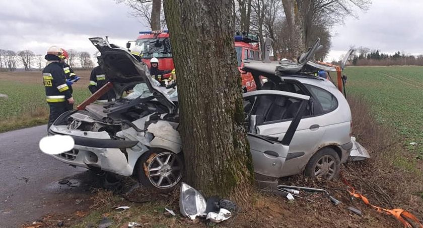 Groźnie wyglądająca kolizja