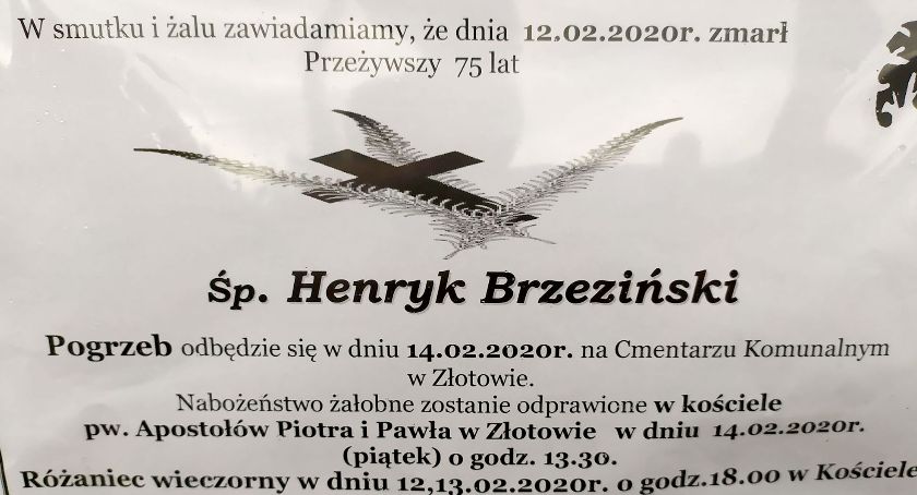 Odszedł Henryk Brzeziński - Honorowy Członek OSP Zalesie