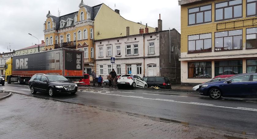 Zderzenie na przejściu dla pieszych w Jastrowiu