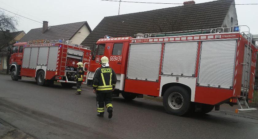Pożar instalacji elektrycznej w Okonku