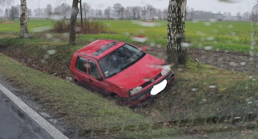 Kolizja przed Krajenką