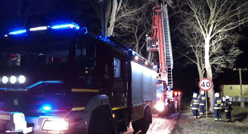 Pracowity czwartek OSP Lotyń