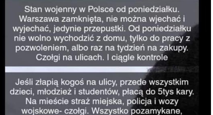 Policja apeluje - uwaga na #FakeNewsy