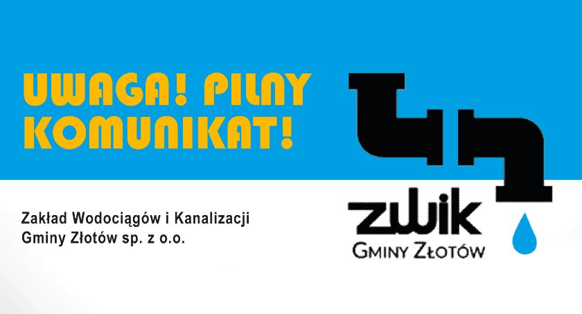 ZWiK Gminy Złotów - komunikat