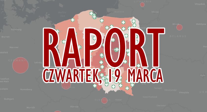 RAPORT Z POWIATU - KORONAWIRUS (czwartek, 19.03)